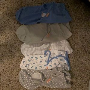 Set of 5 Swaddle Me swaddles